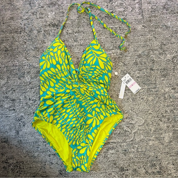 🆕 Trina Turk Trellis One Piece - Picture 3 of 7